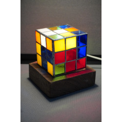 Lampe Cube retro